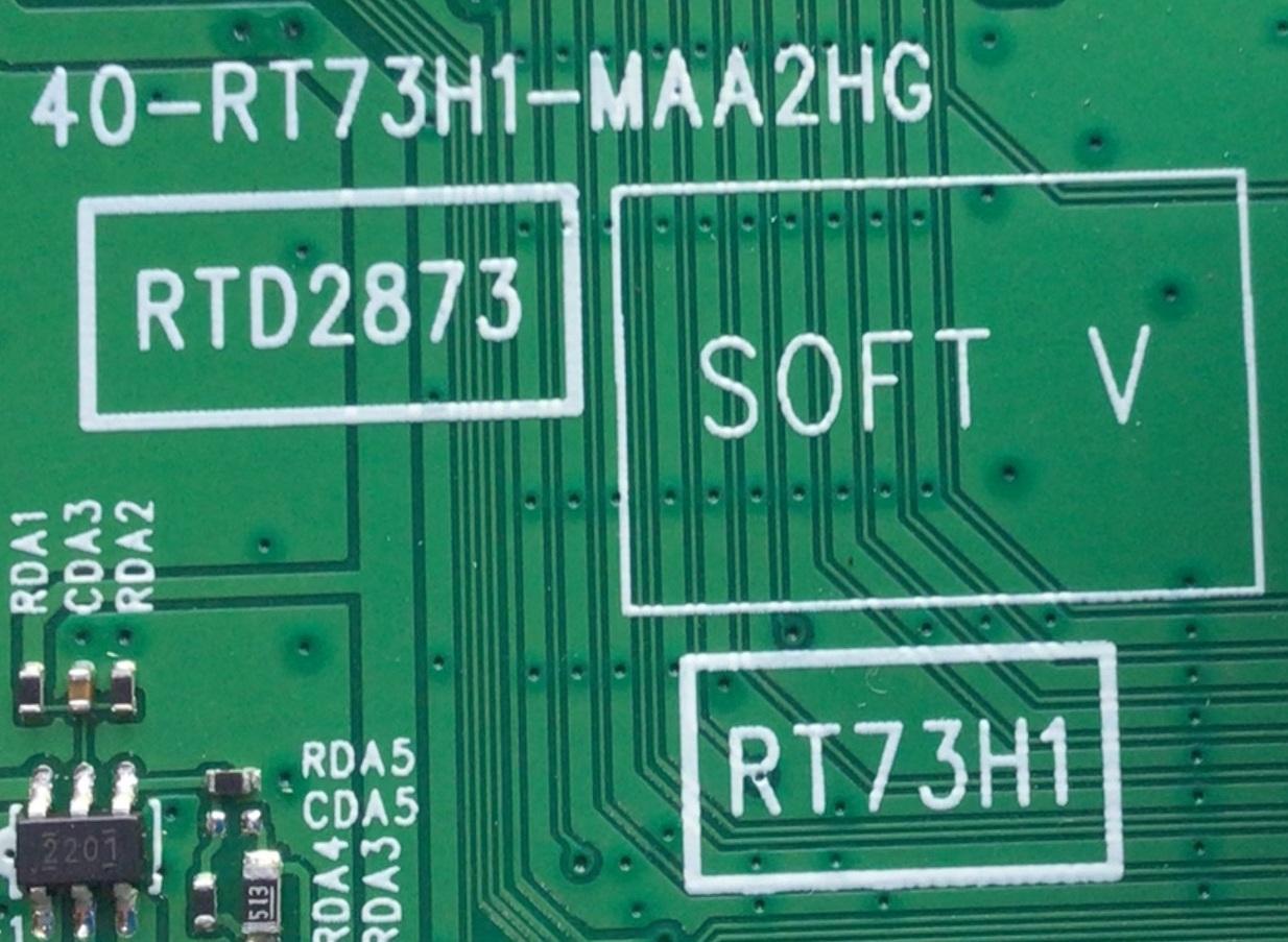 MAIN PARA TV TCL / NUMERO DE PARTE SVSRT73003-MA200AA / 40-RT73H1-MAA2HG / V8-RT73K01-LF1V1453 / PANEL LVU650NEBL CD9W10 / DISPLAY ST6451D02-G VER.2.1 / MODELO 65S525	 - Imagen 2
